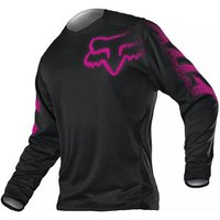 Fox Racing Motorradweste Fox Blackout Frauen-Jersey Schwarz/Pink S von Fox Racing