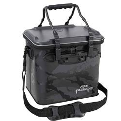 Fox Rage Camo Welded Bag Medium 30,8X 23,8x28cm - Tasche zum Raubfischangeln, Angeltasche für Tackle & Kunstköder, Ködertasche, Tackletasche von Fox Rage