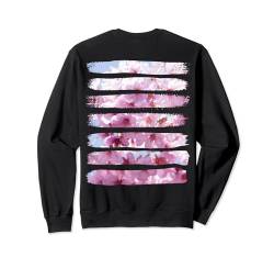 Kirschblüten-Aufdruck in japanischer Kalligraphie Sakura Sweatshirt von Fox Republic Design