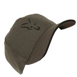 Fox Collection Baseball Cap Green & Black - Angelcap, Cappy zum Angeln, Angelmütze von Fox