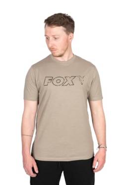 Fox Ltd LW Khaki Marl T-Shirt - Angelshirt, Größe:XL von Fox