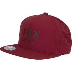 Fox Non Stop Tech Snapback Cap (one Size, Scarlet red) von Fox