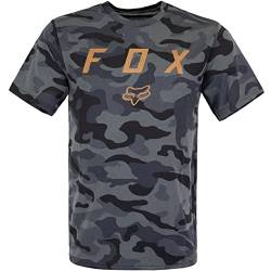 Fox Vzns Camo Tech T-Shirt Herren (Black, M) von Fox