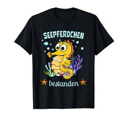 Seepferdchen Bestanden Kinder Schwimmabzeichen T-Shirt von Foxxy Merch