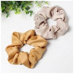 Stirnband Damen 2 teile/los Streifen und Punkte Elastische Scrunchies Haarband Hair Seil Krawatte Mode Stipe for Frauen Mädchen Stirnband Damen Winter (Size : B14) von FrEshn