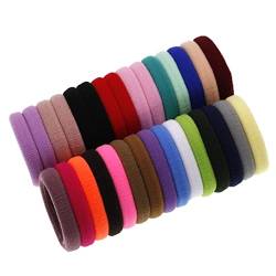 Stirnband Damen 4.3cm Frauen Werkzeuge Gummiband Haarseile Pferdeschwanzhalter Haarband Haarschmuck Elastische Haarband Headwear 30pcs / lot Stirnband Damen Winter (Size : Random color) von FrEshn