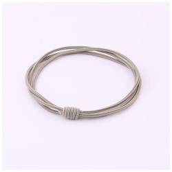 Stirnband Damen Massive Haargummi for Frauen Casual Hohe Elastizität Drei-teilige elastische Haarbänder for Mädchen Weiches Haar Seil Pferdeschwanzkautschukbänder Stirnband Damen Winter (Color : Khak von FrEshn