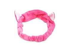 Stirnband Damen Mehrere Stile Nette elastische Katzenohren Stirnbänder for Frauen Mädchen Makeup Gesicht Waschen Stirnband Hairdo Headwrap Haar Zubehör Gesichtswaschstirnband (Size : TS2-Rose red) von FrEshn