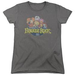 Fraggle Rock Damen T-Shirt Gr. XXL, anthrazit von Fraggle Rock