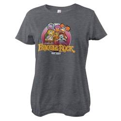 Fraggle Rock Offizielles Lizenzprodukt Since 1983 Frauen T-Shirt (Dunkel-Heather), Large von Fraggle Rock