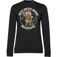 Fraggle Rock Rundhalspullover Traveling Matt Make Outer Space Beautiful Girly Sweatshirt von Fraggle Rock