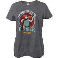 Fraggle Rock T-Shirt Boober Happier Than I Look Girly Tee von Fraggle Rock