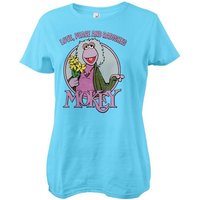 Fraggle Rock T-Shirt Mokey Love, Peace And Radishes Girly Tee von Fraggle Rock