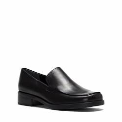 Franco Sarto Damen Bocca Slipper, schwarzes Leder, 38.5 EU von Franco Sarto