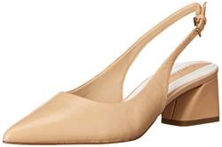 Franco Sarto Damen L-Racer Pumps, Beige Leder, 36.5 EU von Franco Sarto