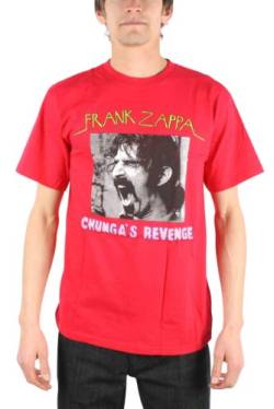 Frank Zappa - Chunga's Revenge Erwachsene T-Shirt, XX-Large, Red von Frank Zappa