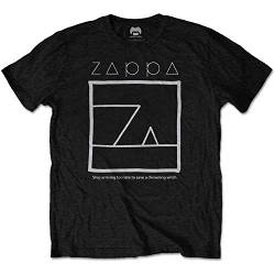 Frank Zappa Unisex Zapts10MB02 T-Shirt, Schwarz, M von Frank Zappa