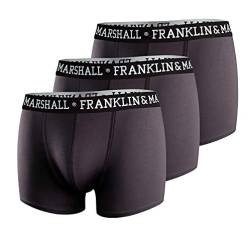 Franklin & Marshall Herren Boxer-I101290 Boxershorts, Black/White, M von Franklin & Marshall
