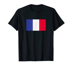 Frankreich Flagge Land France Franzose Paris Französisch T-Shirt von Französische Fahne Wappen Französin France Europa