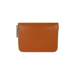 FrasiBags Kleine Geldbörse aus echtem Leder, hergestellt in Italien, Leder, 13.5x10.5x3 cm von FrasiBags