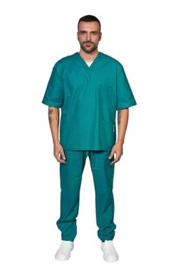 Fratelliditalia Uniform für Krankenschwestern, Unisex, grün, XXL von Fratelliditalia