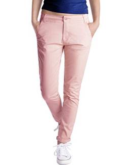 Fraternel Chino Damenhose Stoffhose normal Waist Rosa L von Fraternel