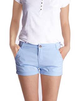 Fraternel Damen Chino Shorts Kurze Hose Hellblau M von Fraternel