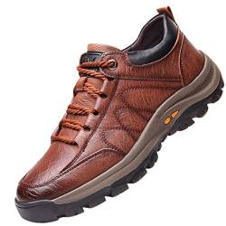 Frdun Herren-Laufschuhe, Schnürung, Walking-Sneaker, stoßdämpfende Schuhe, bequeme Schuhe mit rutschfester Sohle für Rennen, Walking, Wandern, Fußkleidung von Frdun