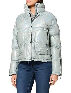 Freaky Nation Damen Baby-FN Steppjacke, Ice Blue, L von Freaky Nation