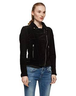 Freaky Nation Damen Taxi Driver Jacke, Schwarz (Black 9000), Large (Herstellergröße: L) von Freaky Nation