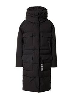 Freaky Nation Damen Winter Holiday-FN Wintermantel, Black, S von Freaky Nation