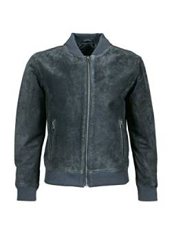 Freaky Nation Herren Ted-FN Lederjacke, Dark Anthra, XS von Freaky Nation