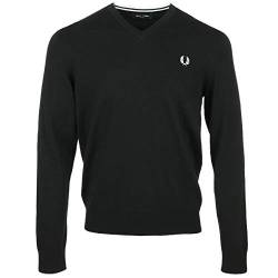 Fred Perry Classic V-Neck Jumper Sweater Heren von Fred Perry