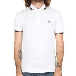 Fred Perry Herren M3600-748-s Poloshirt, Weiß (Snow White C84), Small von Fred Perry
