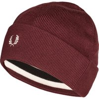 Fred Perry Herren Mützen/Caps/Hüte rot Woll-Stoff von Fred Perry