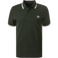 Fred Perry Herren Polo-Shirt grün Baumwoll-Piqué von Fred Perry