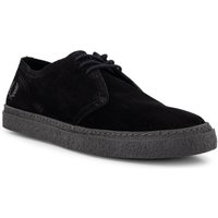 Fred Perry Herren Schnürschuhe schwarz Velours von Fred Perry