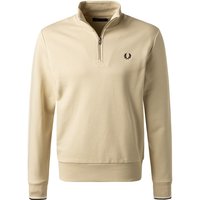 Fred Perry Herren Troyer beige Baumwolle unifarben von Fred Perry