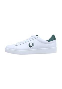 Fred Perry Men's Spencer Leather Sneakers White in Size 41 von Fred Perry