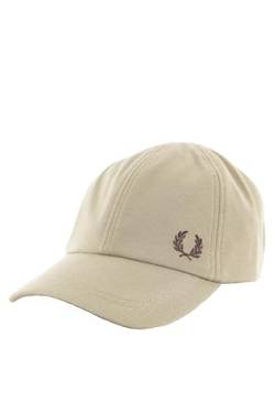Fred Perry Pique Classic u84 Warm Grey/Brick Caps, beige, One size von Fred Perry