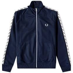 Fred Perry Taped Track Jacket Carbon Blue, blau (Carbon Blue), XXL von Fred Perry
