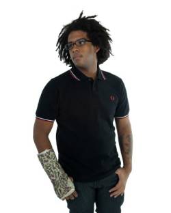Fred Perry Twin Tipped Polo "Made In England", Polo - 38 EU von Fred Perry