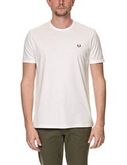 T-SHIRT UOMO FRED PERRY WHITE von Fred Perry