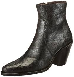 Fred de la Bretoniere Damen Blaire with Brogue Print Ankle Boot, Black, 36 EU von Fred de la Bretoniere