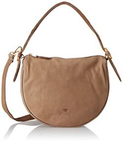 Fred de la Bretoniere Damen FRB0405 Shoulderbag soft grain, Brown, Einheitsgröße EU von Fred de la Bretoniere