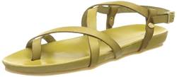 Fred de la Bretoniere Damen FRS1011 Sandale, Olive, 36 EU von Fred de la Bretoniere