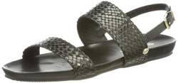 Fred de la Bretoniere Damen Frs0915 Flat Sandal, Schwarz, 37 EU von Fred de la Bretoniere