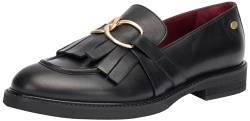 Fred de la Bretoniere Damen Paris with Decorative Detail Loafer, Black, 39 EU von Fred de la Bretoniere