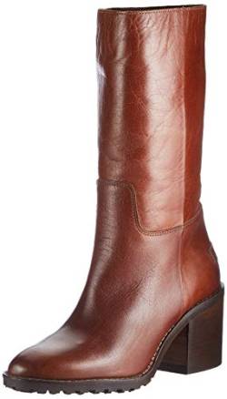 Shabbies Amsterdam Damen SHS0772 Boot 7 cm Shiny Grain Leather, Brown, 37 EU von Fred de la Bretoniere