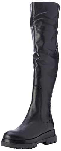 Shabbies Amsterdam Damen SHS1037 Over-The-Knee Boot, Black, 37 EU von Fred de la Bretoniere